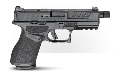 Springfield Echelon 4.0C Threaded 9mm 4.7" 15rd & 18rd w/ 3-Dot Tritium Black - $626.97 (FREE Shipping on Firearms)