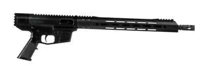 BC-9 9mm Billet Left Side Charging Right Ejecting Bufferless Rifle 16" Parkerized M4 Barrel 1:10 Twist Blow Back Gas System 15" MLOK No Magazine - $419.95