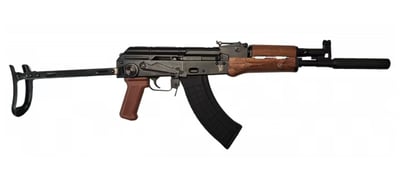 Pioneer Arms GROM 7.62x39mm AK-47 Style Rifle Laminated Handguard, Underfolder Stock, Faux Suppressor 30 Round Mag - $649.99 