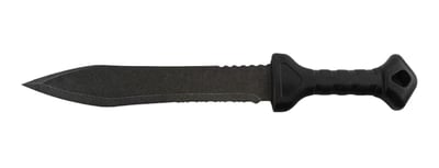 SOG Phantom Strike II Machete Fixed Blade Knife 12.6" Spear Point 420 Black Blade Glass Reinforced Nylon (GRN) Handle Black - $26.20 (Free S/H over $99) (Free Shipping on $100+ Orders)