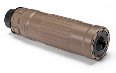 Dead Air Lazarus 6 6mm, 5.56/.223 FDE Suppressor w/Xeno 3-Prong Flash Hider - $699.98 