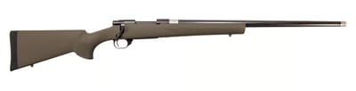 HOWA M1500 6.5 Creedmoor 24" Carbon Fiber Barrel 4rd Bolt Rifle Blued Green Hogue Stock - $699.99 