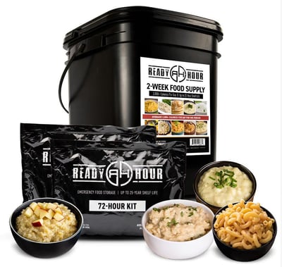 2 Week Food Supply + 2 FREE 72-hour Food Kits - $117 (Free S/H over $99)