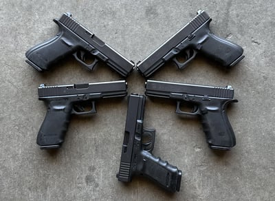 Used Police Trade Glock 21 Gen 4 45 Auto 13 rd Night Sights - $369 (Add to Cart) 