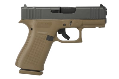 Glock G43X MOS 9mm 3.39" Barrel 10rd FDE - $485 (FREE Shipping on Firearms)