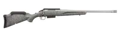 Ruger American Rifle Gen2 Grey Splatter .350 Legend 20" Barrel 5-Rounds - $549.99 ($19.99 S/H on Firearms / $15.99 Flat Rate S/H on ammo)