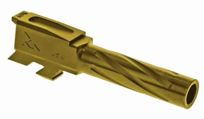 Rival Arms 9mm Luger Glock 43/43X Drop-In Handgun Barrel Gold - $116.92  (Free S/H over $75 or Free store pickup)