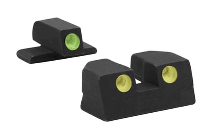 Meprolight Self-Illuminated 3-Dot Sig 9mm/357SIG Handgun Night Sight Set - Green/Yellow - $58.92  (Free S/H over $75 or Free store pickup)