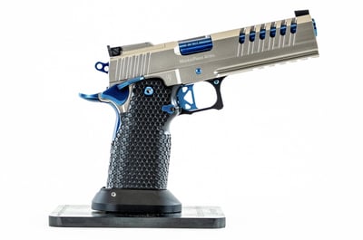 Masterpiece Arms DS9 Hybrid 9mm Stainless & Blue 2011 Optics Ready - $3099 