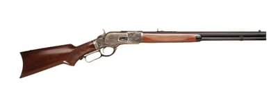 Cimarron Firearms 1873 Short Lever Action Rifle 357 Magnum 20" Blued Barrel Case Hardened Frame Walnut Field Stock - $1250.67 (Free Shipping on $100+ Orders)