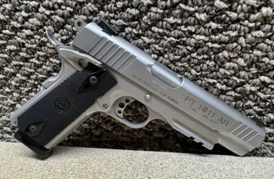 Used Taurus PT-1911 Standard Stainless .45 ACP 5" BArrel 8 Rds - $459.99 