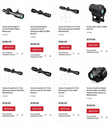 25% Off Vortex Optics – Limited Time! Use Code "25TRUMP25" (Free S/H)