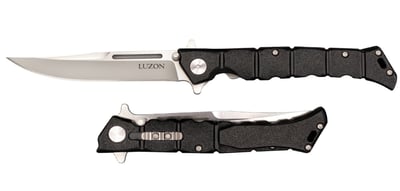 Cold Steel Luzon Series Folding Knife with Pocket Clip, Medium,Black/Silver - $25.49 + FREE Shipping