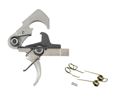 Dirty Bird Industries Single Stage Nickel Teflon Trigger Group Curved - $39.95 (FREE Shipping over $50)