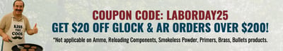 Labor Day Savings Coupon Code - $20