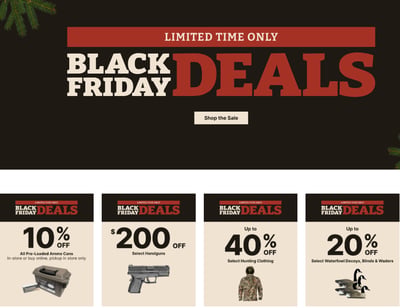 Black Friday 2025 Deals @ Sportsman's Warehouse