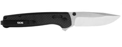 SOG Terminus XR Ergonomic Ambidextrous Lightweight Sleek Balanced Folding Knife G10 Carbon Fiber Handle S35VN Steel Blade - $52.64 + FREE Shipping