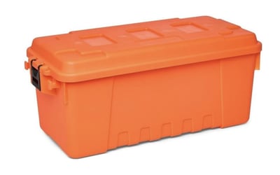 Plano Storage Trunks Blaze Orange Medium 68qt 30"L x 14.25"W x 12.75"H - $17.49 + FREE Shipping