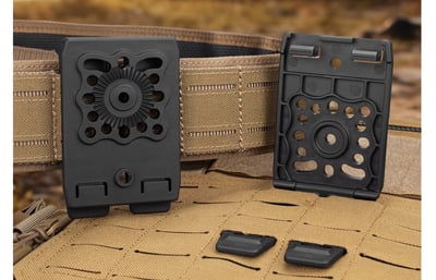 WARRIORLAND 3" Molle Adapter for Holsters, Mag Pouches, Taser x7/X26P Cases, Sheaths & Backpacks – Heavy-Duty Tactical Clip Attachment with Mount Screw & Nut Kit - $12.99