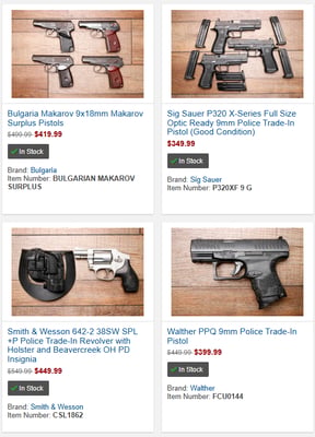 300+ Used Firearms For Sale @ Sportsman's Outdoor Superstore (Free S/H on Firearms)