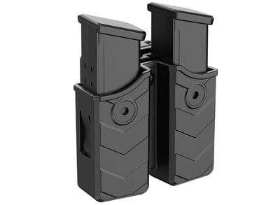Universal Double Magazine Pouch Dual Stack Mag Holster Adj Retention for Glock, Sig Sauer, S&W, Beretta etc - $23.49 + FREE Shipping