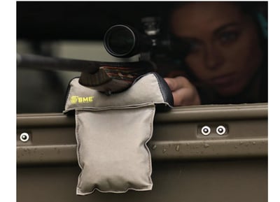 SME Window Mount Gun Rest Durable Versatile Shooting Portable Inert Poly Bead Filled Bag for Shotgun with Non-Slip Top Bottom - $13.12 + FREE Shipping