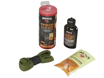 Hoppe's Boresnake CLP Cleaning Kit for 9mm Pistol, Gun Snake for Gun Cleaning Kit - $9.99 + FREE Shipping