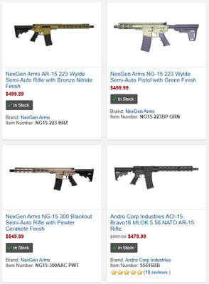 NexGen Arms AR-15 Combo Deals with Vortex Triumph Red Dot from $479.99 (Free S/H on Firearms)