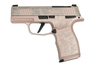 Sig Sauer P365X Full Size 9mm 3.1" BBL 12RD Pistol, 2 Mags, Optic Ready, RMSc Footprint, Rose Gold - $603.71