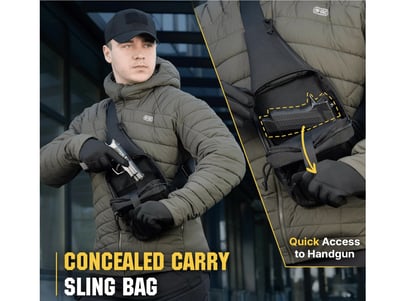 M-Tac Tactical Shoulder Chest Pack with Sling CCW Handgun (11 Colors) - $26.90 + FREE Shipping