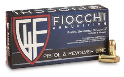 Fiocchi Pistol Shooting Dynamics .40 S&W XTP/JHP 165 Grain 50 Rounds - $22.71 (Buyer’s Club price shown - all club orders over $49 ship FREE)