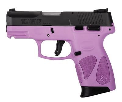  Taurus G2C Compact 9mm Pistol, Light Purple - 1-G2C931-12LP - $229.99