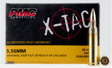 PMC X-TAC 5.56mm 55gr FMJ 20 Rounds - $21.99