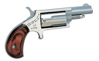 North American Arms Mini-Revolver Convertible Stainless .22 LR / .22 Mag 1.625-inch 5Rds - $260.99 ($9.99 S/H on Firearms / $12.99 Flat Rate S/H on ammo)