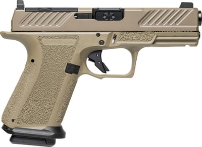 Shadow Systems MR920 Combat Flat Dark Earth 9mm 4" Barrel 15-Rounds Optics Ready - $599.99 