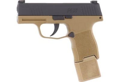 Sig P365 Coyote TAC Pac 3.1"15+1 9mm FDE Frame Night Sights 3 Mags + Holster (Click Email For Price) S/H $16.95 - $524.75