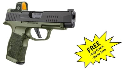 Sig P365X 3.1" BBL 12+1 9mm With Day/Night Sights + Second ODG Frame With ODG Romeo Zero - $698.95 FREE Shipping! 
