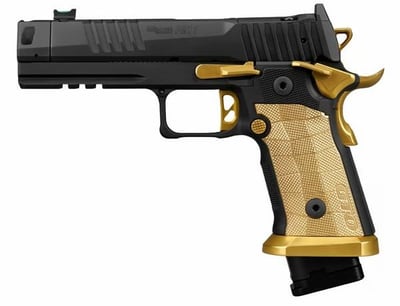 Sig Sauer P211-GTO Spectre Comp 9mm 4.4" 21rd/23rd - Black/Gold - $2799.99 (FREE Shipping on Firearms)