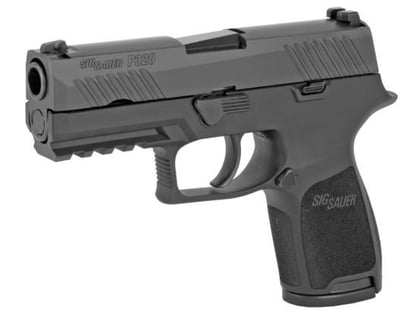 Sig Sauer P320 Compact 3.9" Barrel 45 ACP 2x9rd Mags with Night Sights Black - $422.50 After Code: CLEARANCE 