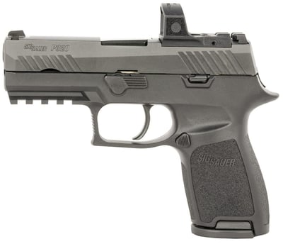 Sig P320 Compact RXZP 9mm 3.9" Barrel 15-Rounds Includes Romeo Zero - $609.99 ($9.99 S/H on Firearms / $12.99 Flat Rate S/H on ammo)