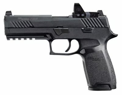 Sig Sauer P320 9mm 4.7" 17rd - Black w/ Romeo Red Dot - $587.40 (FREE Shipping on Firearms)