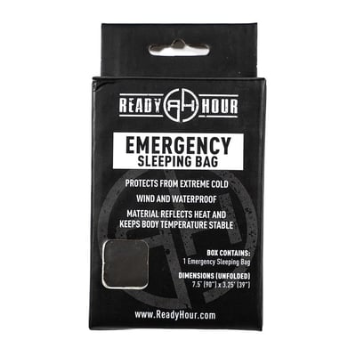 Emergency Sleeping Bag by Ready Hour - $4.45 (Free S/H over $99)