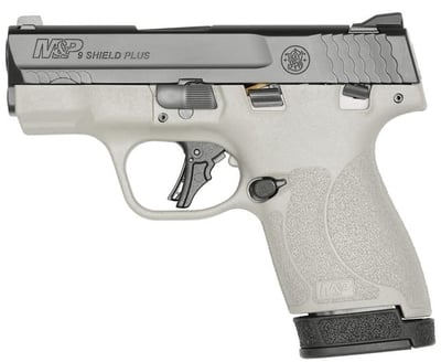 Smith and Wesson M&P Shield Plus Grey 9mm 3.1" Barrel 13-Rounds Manual Safety - $349.99 ($19.99 S/H on Firearms / $15.99 Flat Rate S/H on ammo)