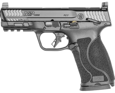 Smith & Wesson M&P 2.0 OR 10mm 4" Barrel 3-Dot Sights, Manual Safety, Black, 15rd - $574.99 + FREE Shipping
