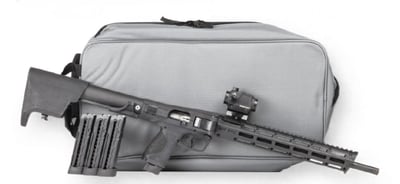 Smith & Wesson M&P FPC 22 LR 4 x 20rd 16.25" Barrel Folding Rifle Bundle CTS-103 Red/Green Dot Bag Black - $488.88 