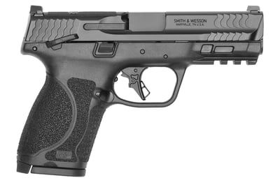 Smith & Wesson M&P9 M2.0 OR Compact 9mm 4" BBL (2)10RD Mag BLK CA Compliant - $569.99