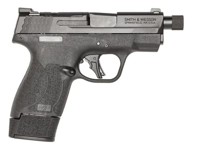 Smith & Wesson M&P9 Shield Plus 9mm 10/13/15-Rds 3.7" Threaded Barrel - $405.99 + FREE Shipping