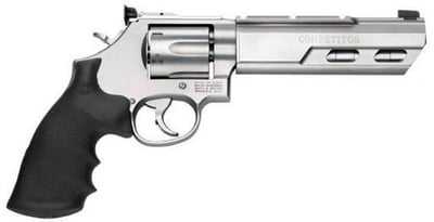Smith & Wesson 629 Competitor 6" Barrel 44 Rem 6 Shot Stainless Steel/Black - $1123.85