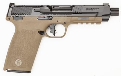 Smith and Wesson M&P 5.7 Flat Dark Earth 5.7x28mm 5" Barrel 22-Rounds Optic Ready - $575.12 (email price)