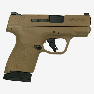 Smith and Wesson M&P 9 Shield Plus Flat Dark Earth 9mm 3.1" Barrel 13-Rounds Thumb Safety - $549.99 ($9.99 S/H on Firearms / $12.99 Flat Rate S/H on ammo)